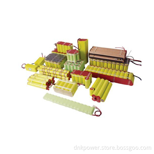 Lithium Ion 18650 Battery Pack 3.7V Rechargeable Li-ion Battery
